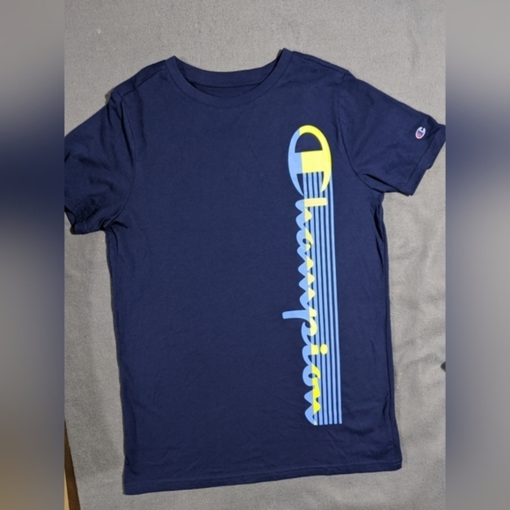 NEW Boys XL Champion‎ blue T-shirt 18-20